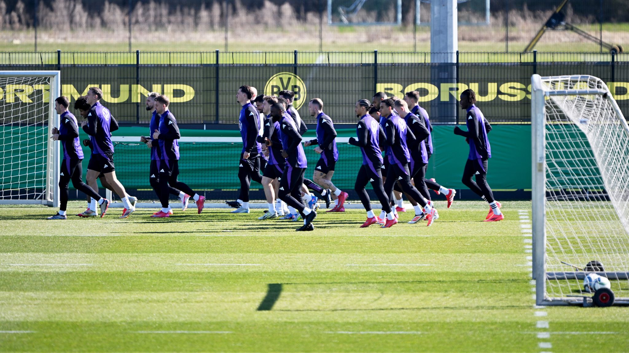Füllkrug als Trainingsgast vor dem Italien-Kracher