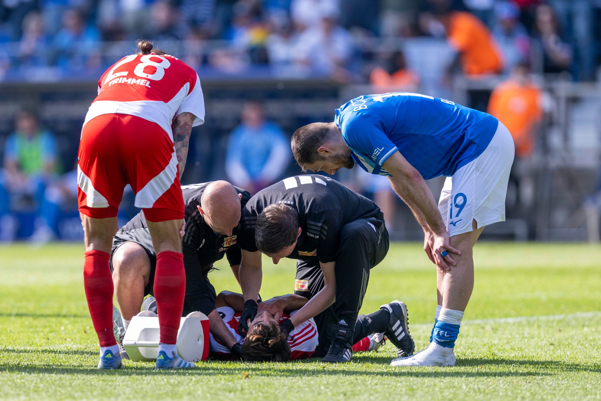 Baumgart gibt Entwarnung: Leite nicht ernsthaft verletzt