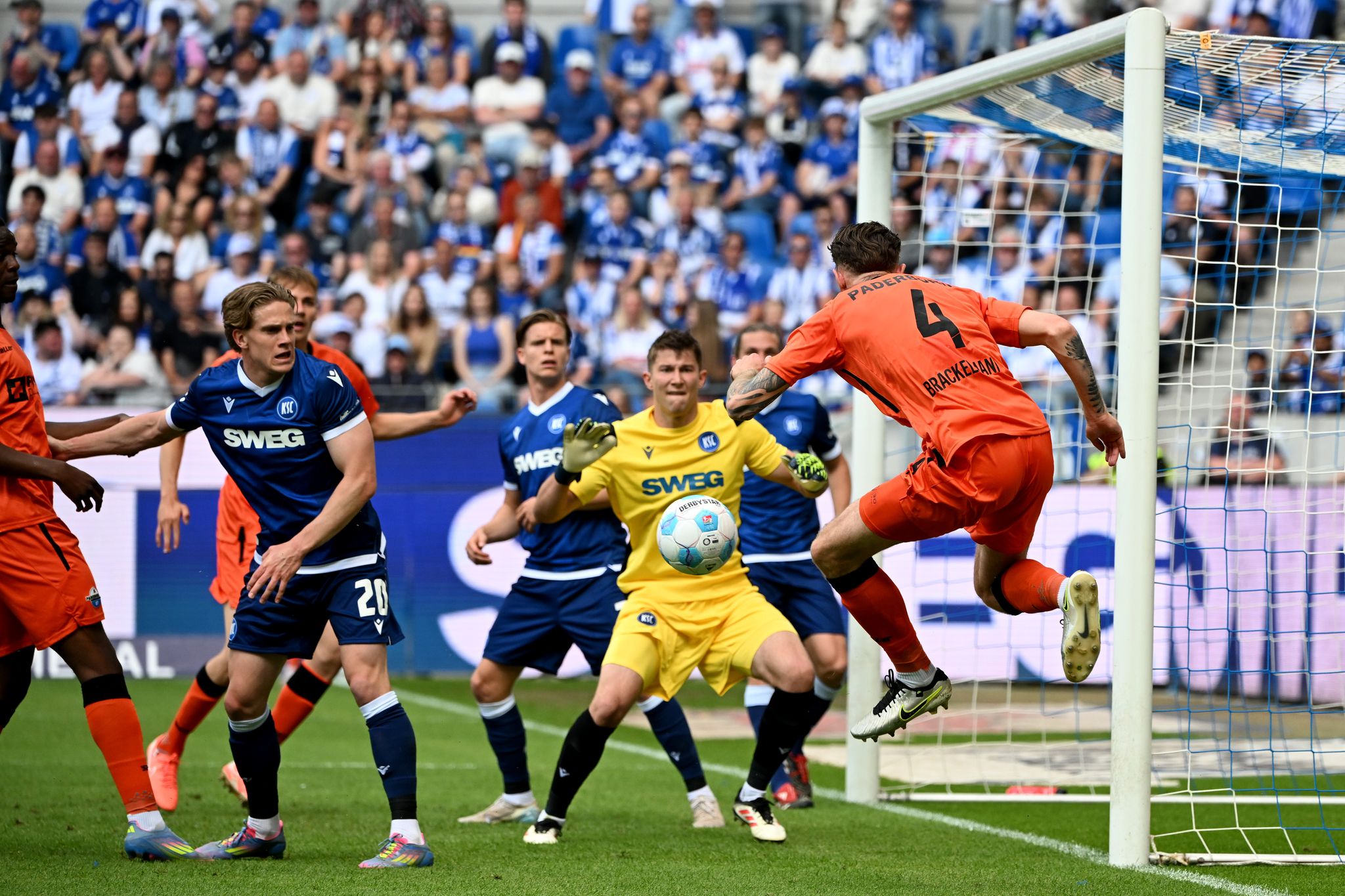0:3 in Karlsruhe: Paderborn beendet Saison als Vierter