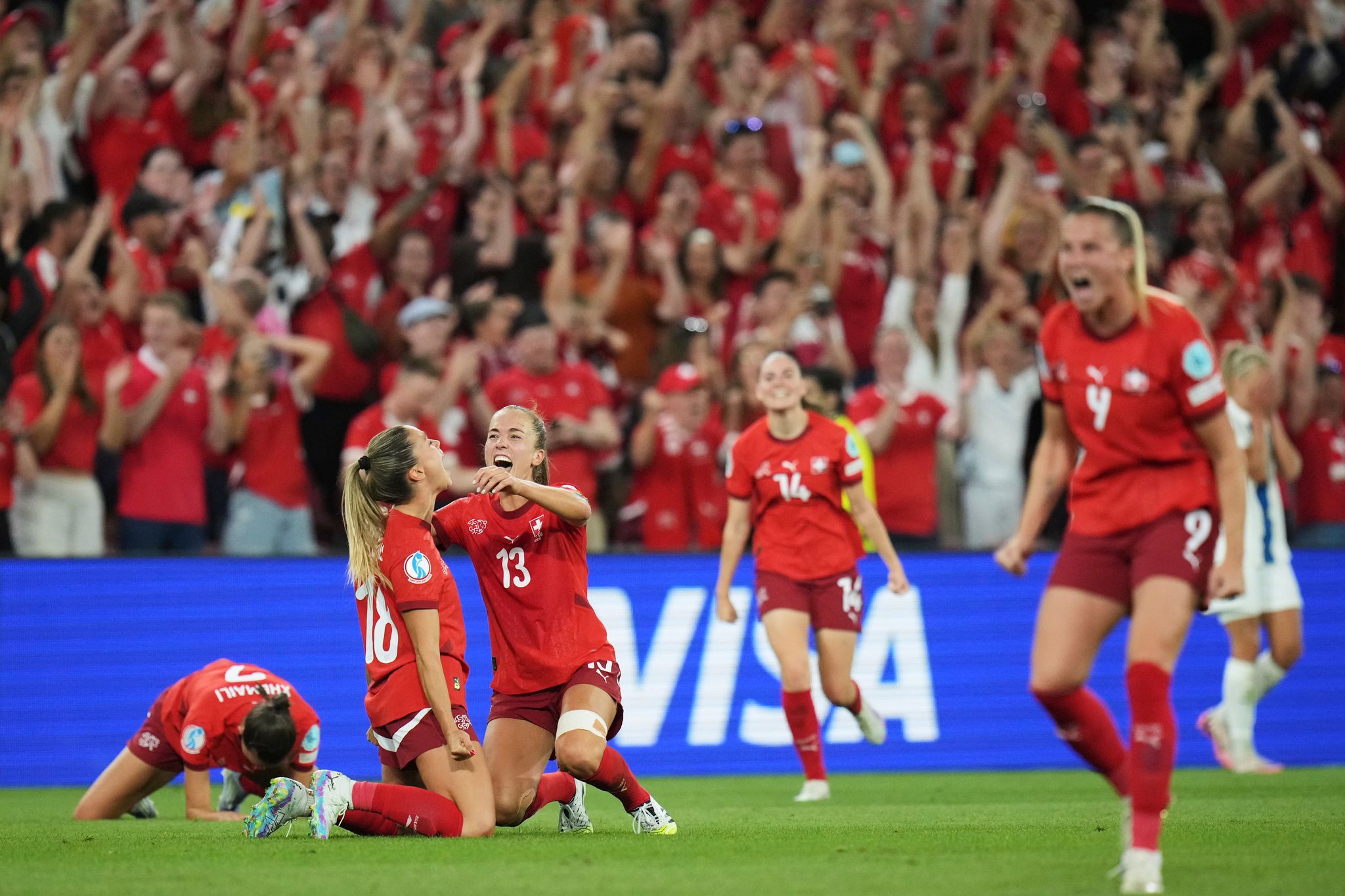 «Es ist historisch»: Schweiz jubelt über emotionales Tor