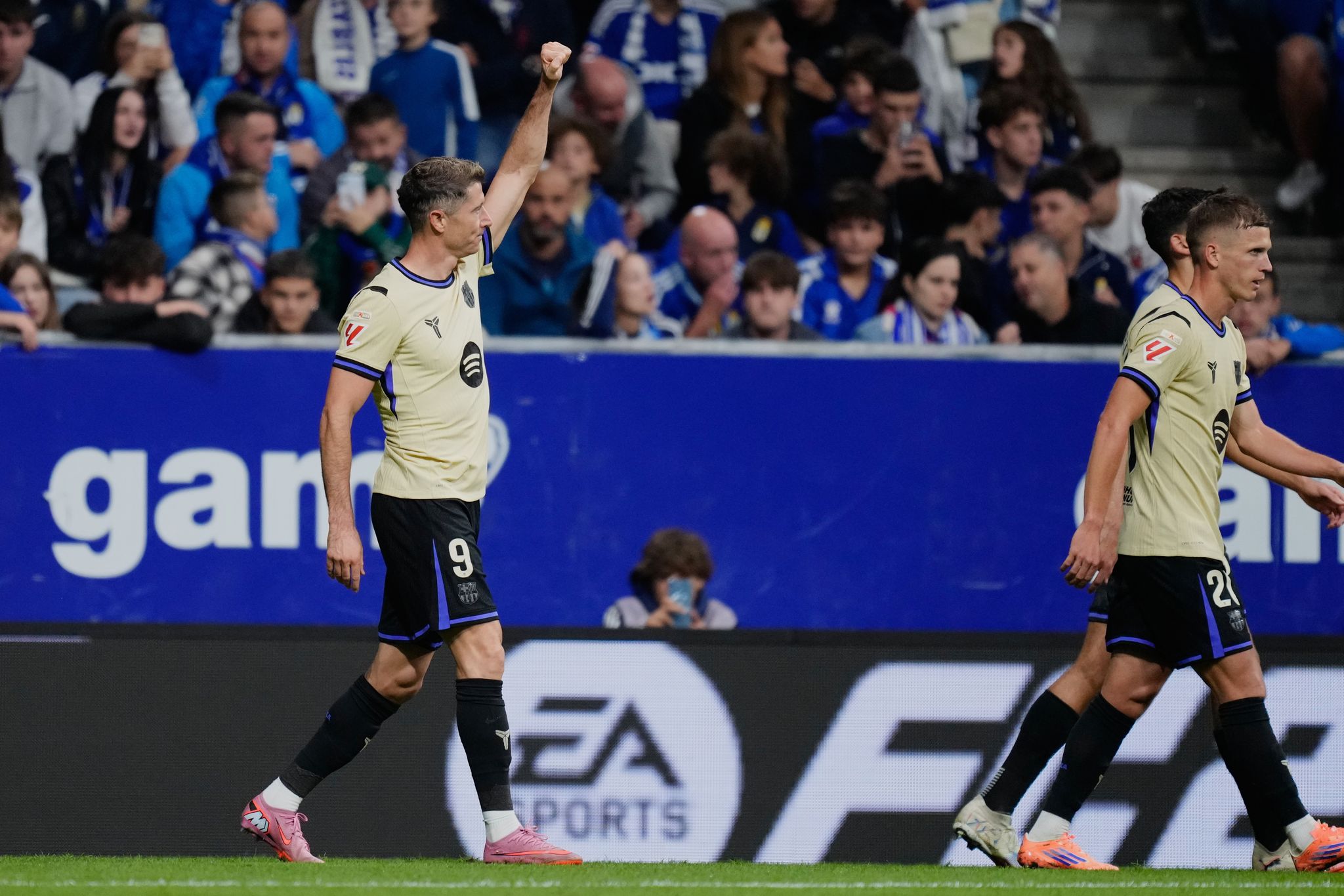 Auch dank Lewandowski: Barça siegt in Oviedo