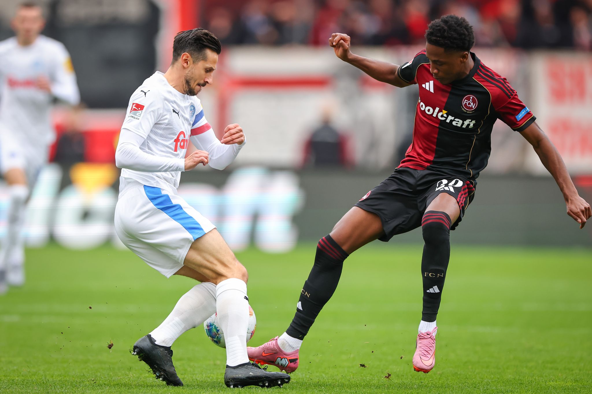 Später Gäste-Ausgleich: Nürnberg und Kiel mit Remis