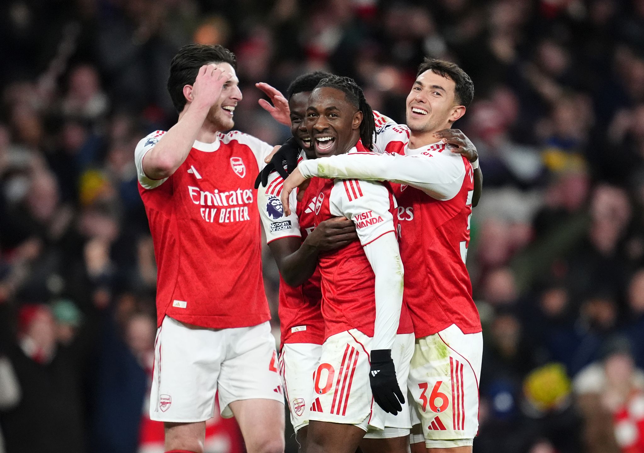 Dreimal Eze: Bayern-Gegner Arsenal deklassiert Tottenham 4:1