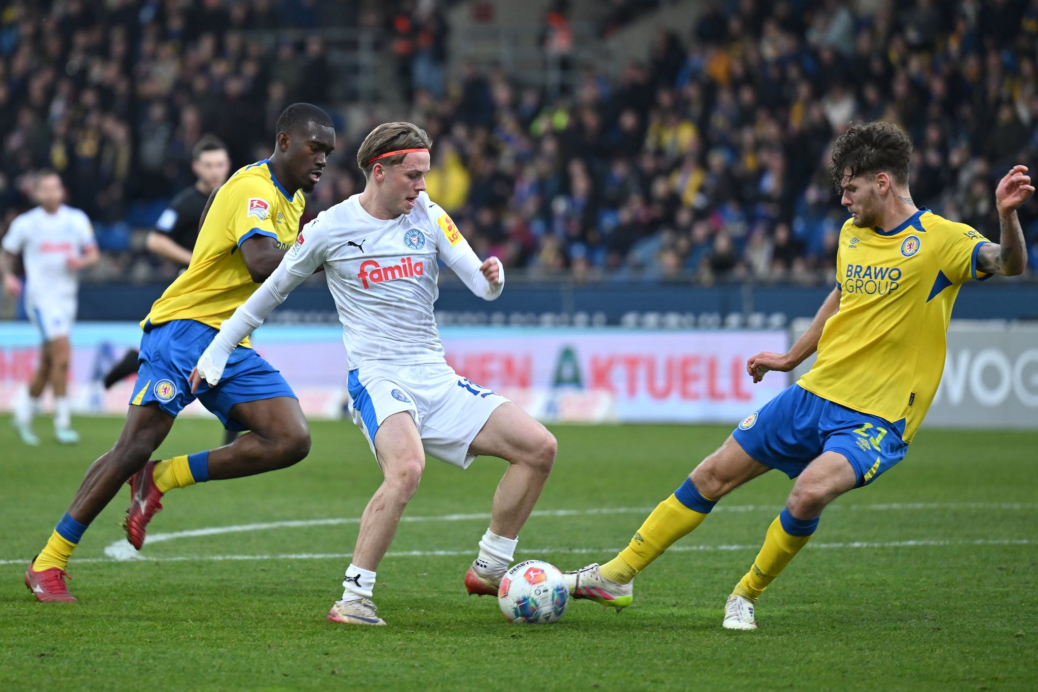 Braunschweig und Kiel verpassen Befreiungsschlag
