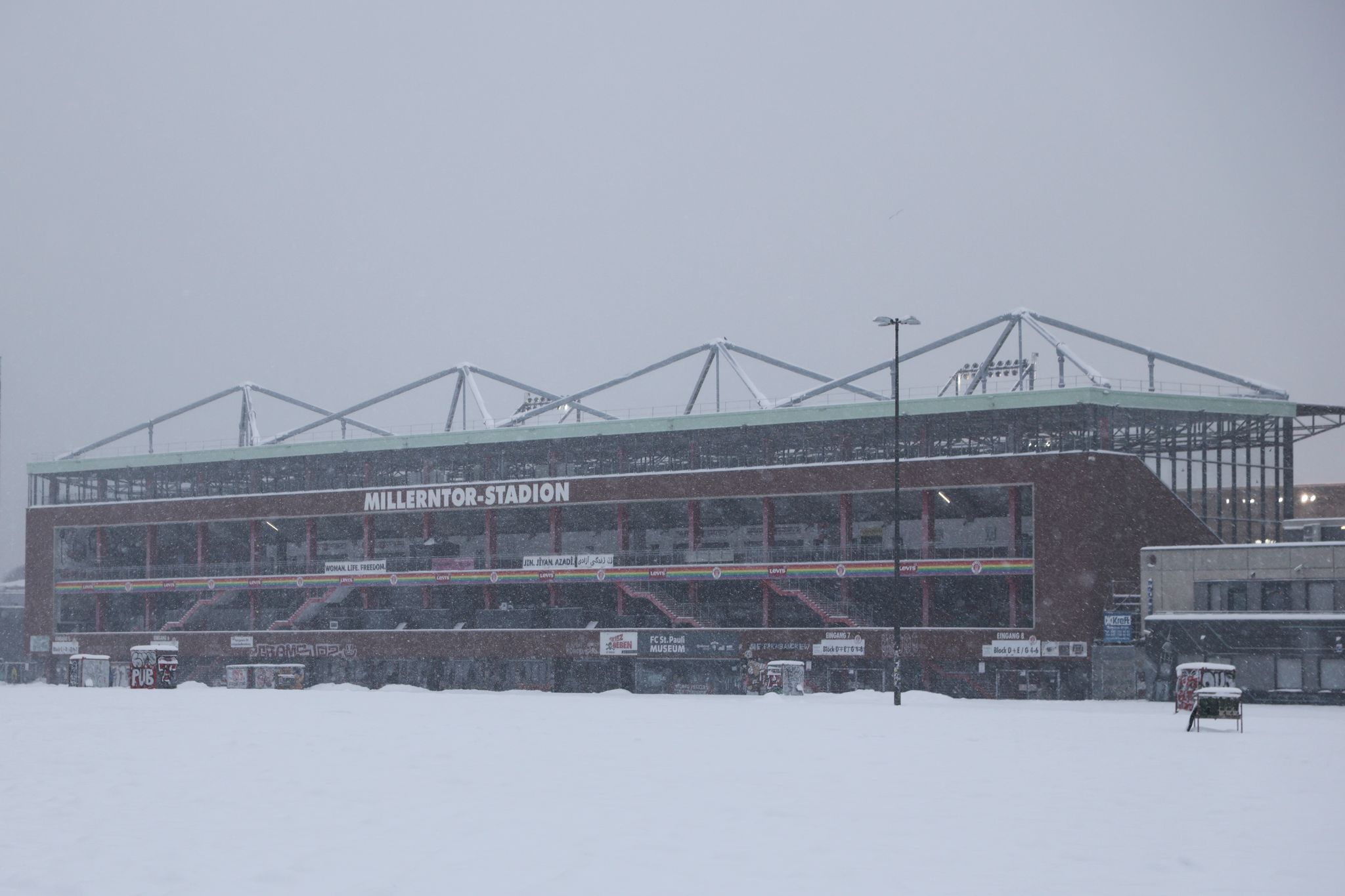 Winter-Sturmtief Elli gefährdet Pauli-Spiel gegen Leipzig