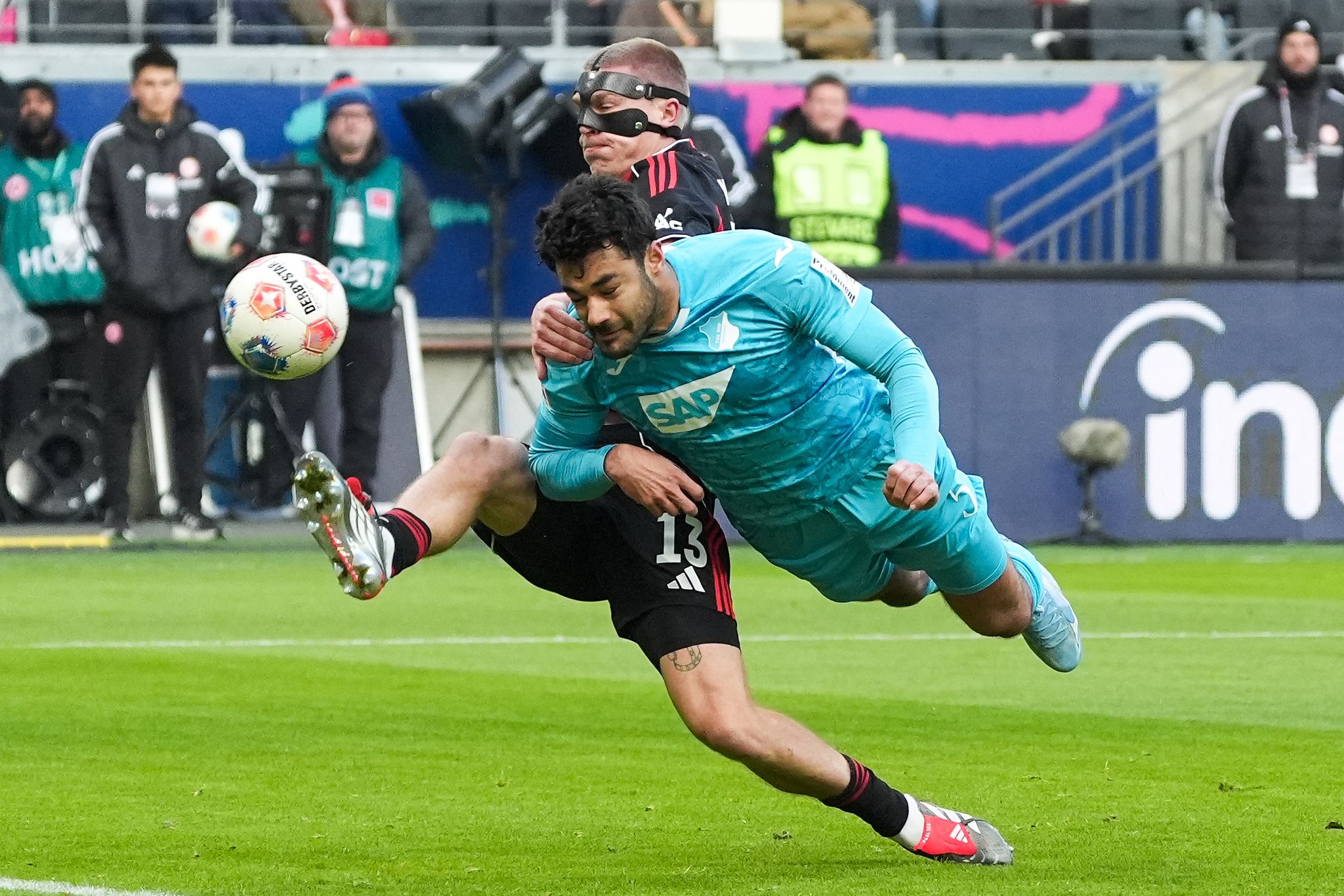 Wieder drei Gegentore: Frankfurt unterliegt Hoffenheim