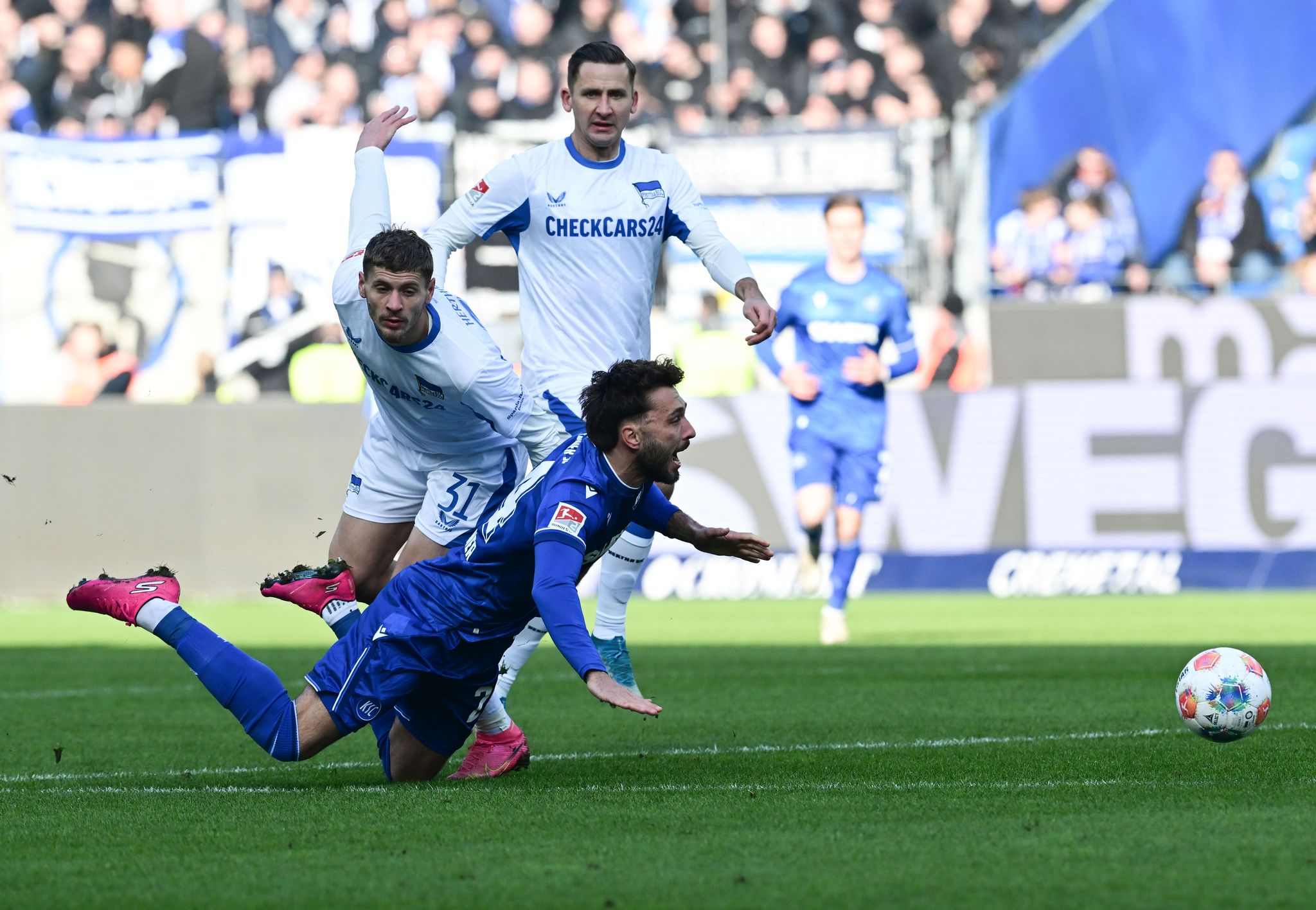 Spektakel ohne Sieger: KSC und Hertha trennen sich 2:2