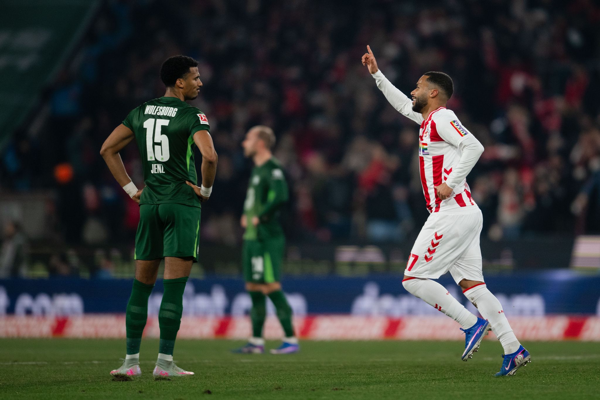 Wichtige Punkte: Köln besiegt Wolfsburg im Mittelfeld-Duell