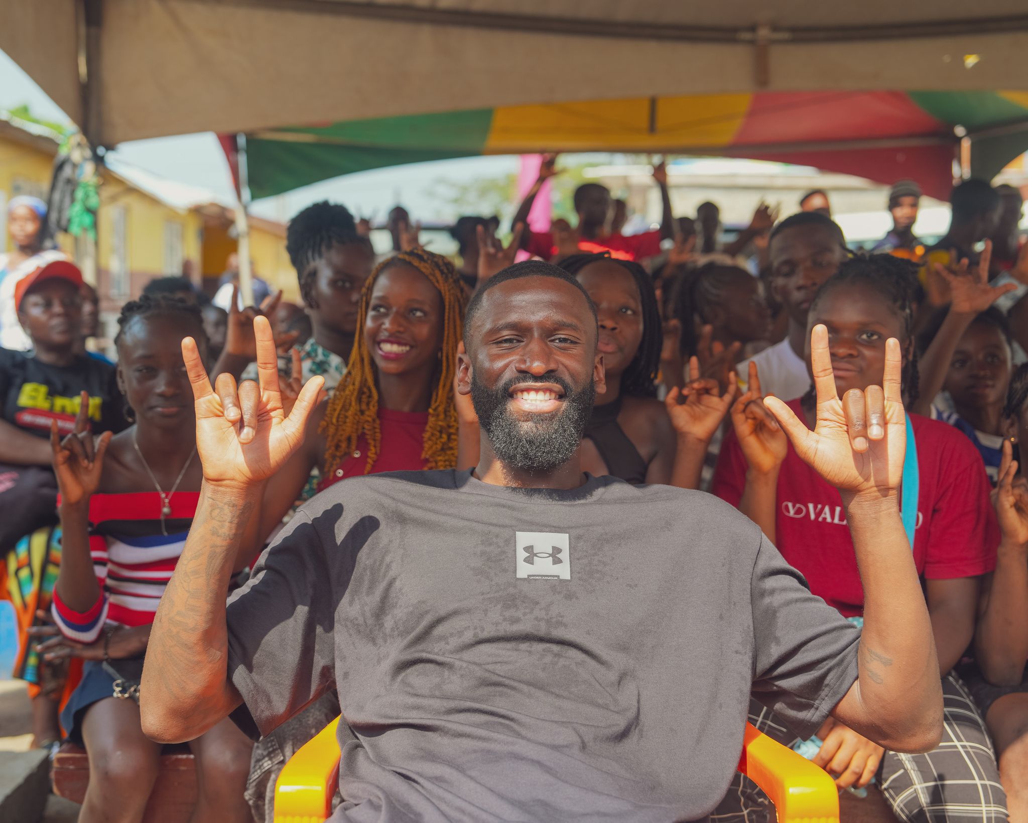 Antonio Rüdigers Weihnachtsreise nach Sierra Leone