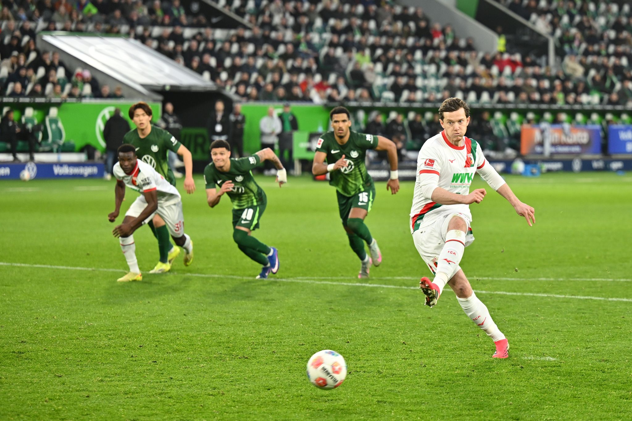 Erneute Pleite für Wolfsburg: 2:3 gegen den FC Augsburg