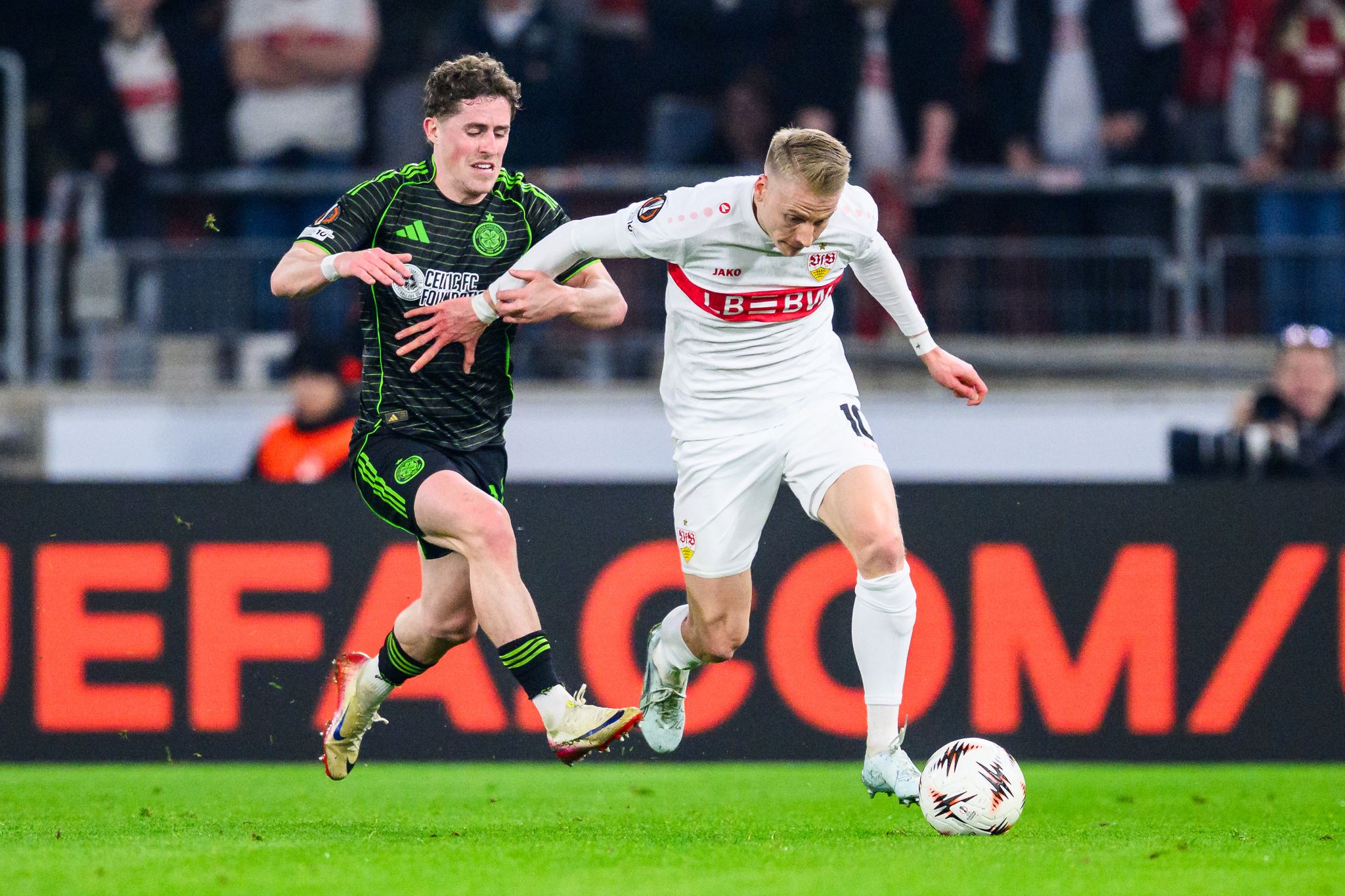 VfB zieht trotz Dämpfer gegen Glasgow ins Achtelfinale ein