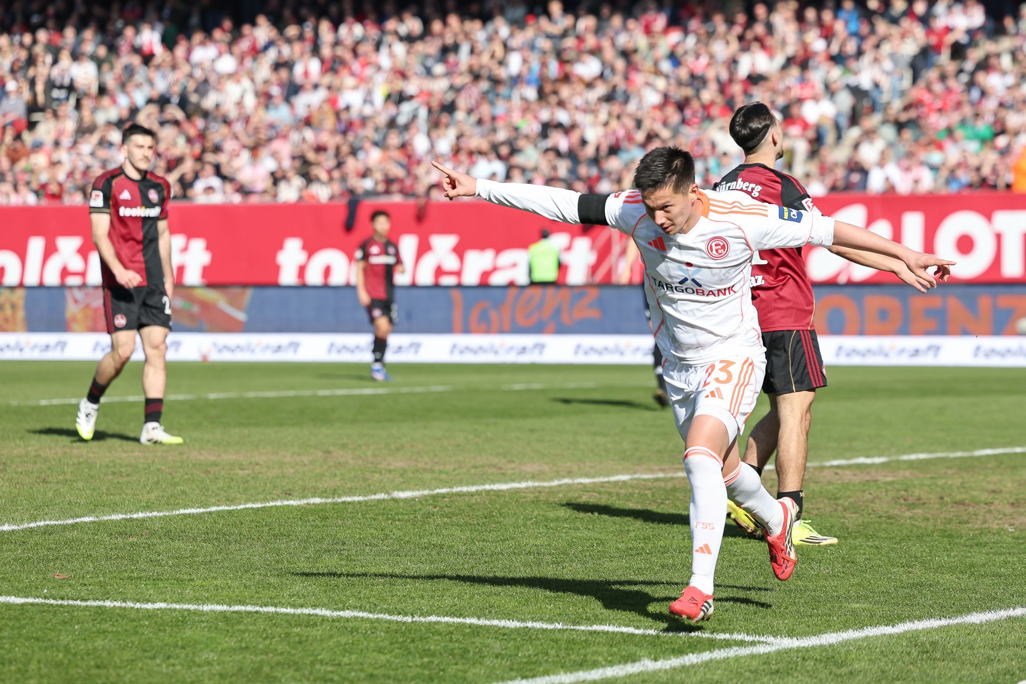 Fortuna Düsseldorf beendet Nürnbergs Heimserie