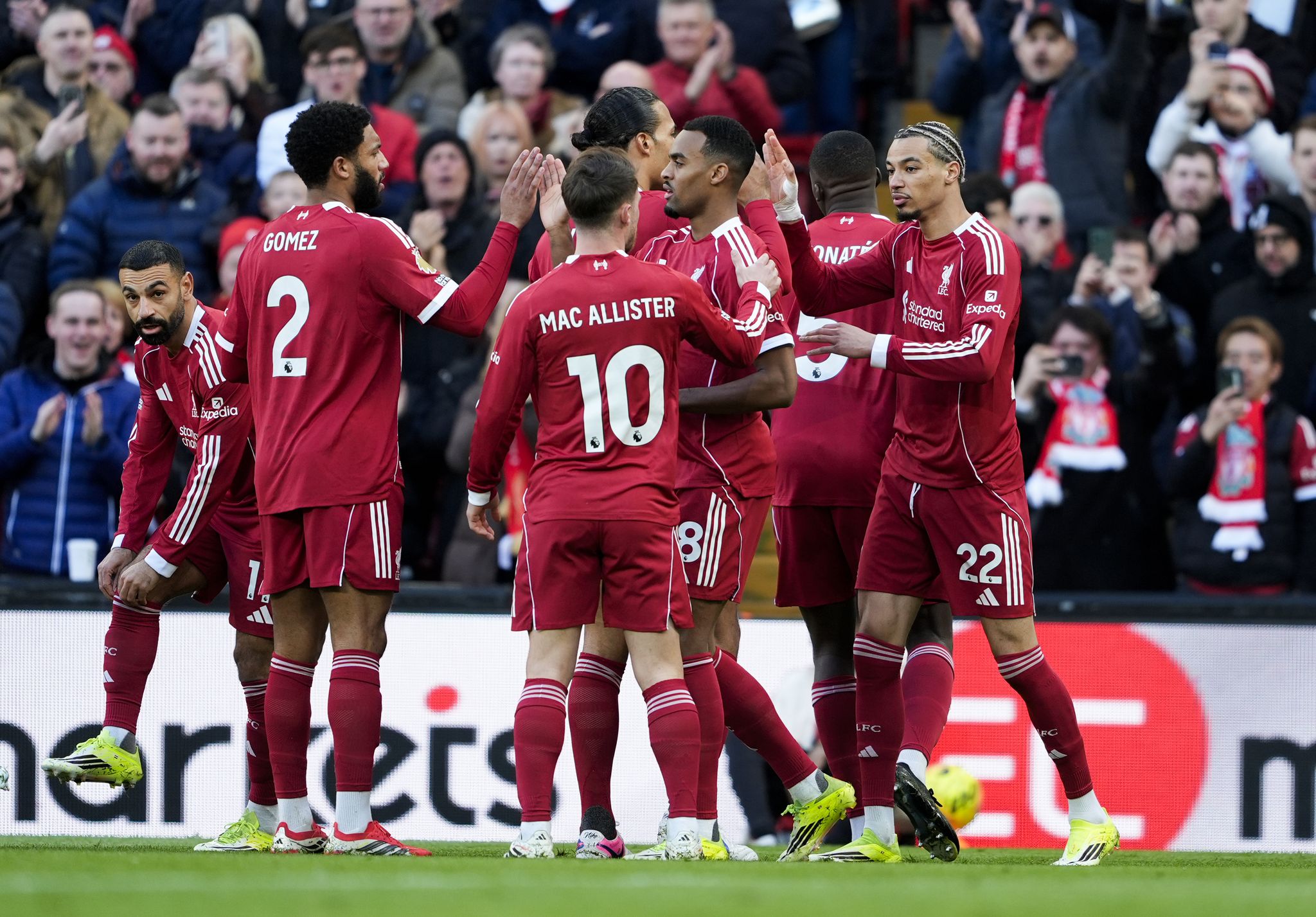 Ohne Wirtz: Liverpool schlägt West Ham mit 5:2