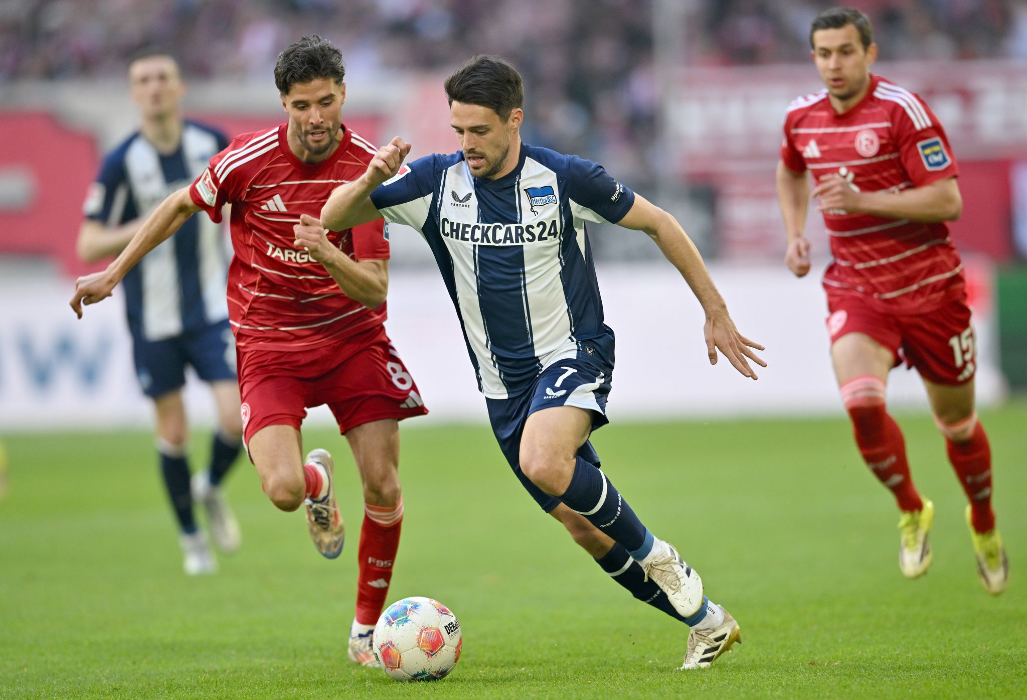 Reese führt Hertha mit Doppelpack zum Auswärtssieg
