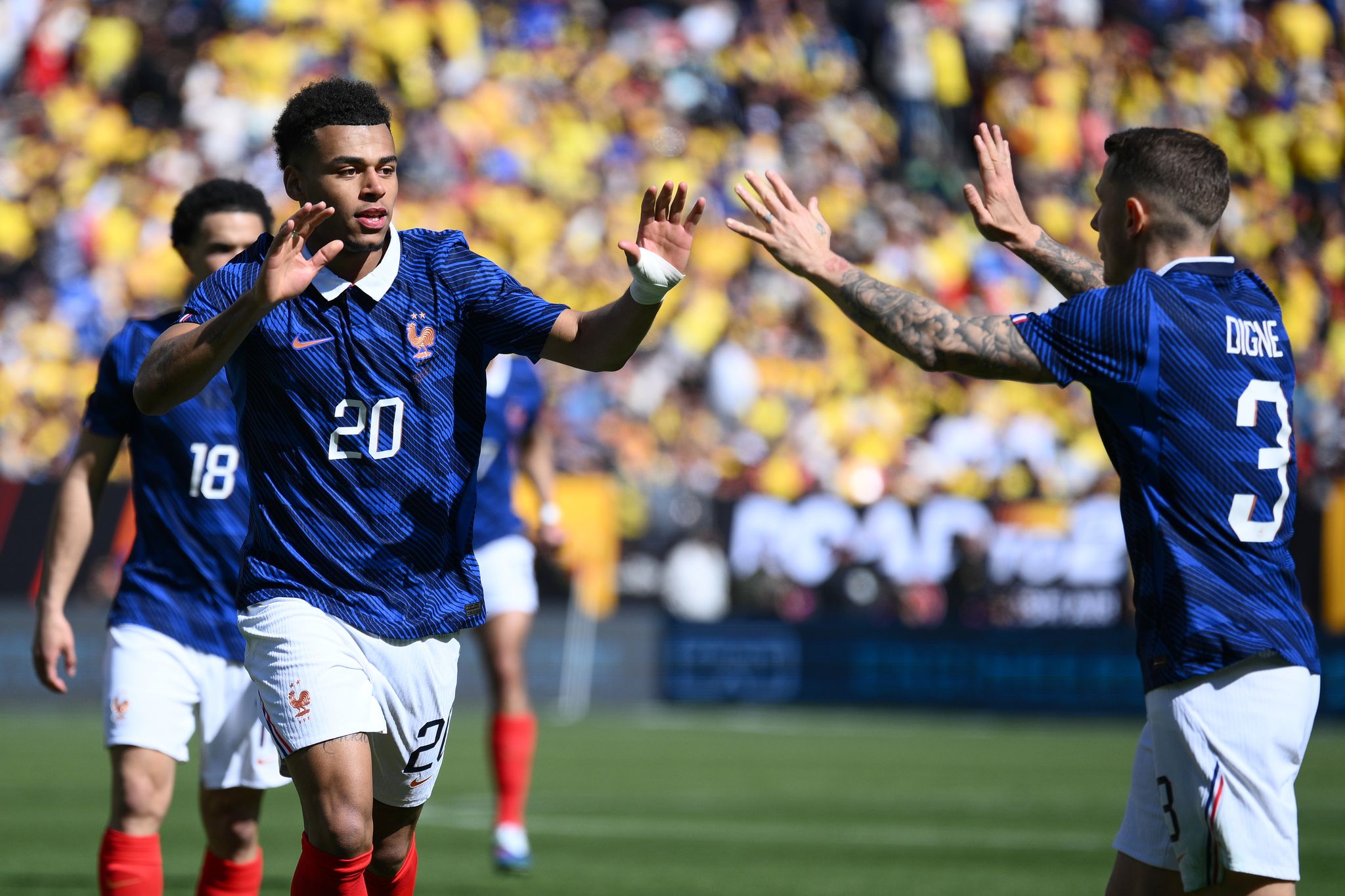 Frankreich gewinnt auch WM-Test gegen Kolumbien