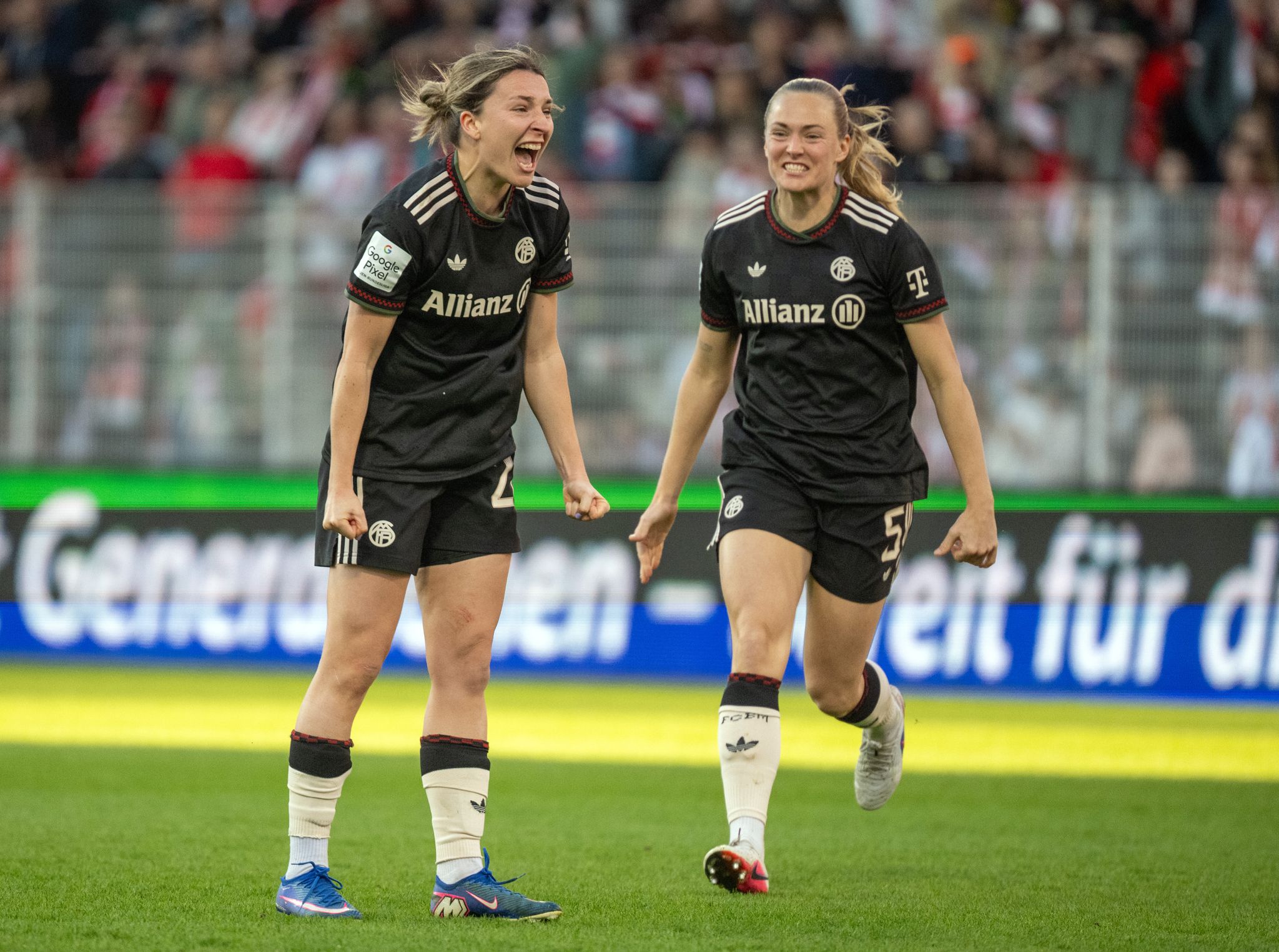Kraftakt und Gwinn-Tor bringen Bayern-Frauen den Titel