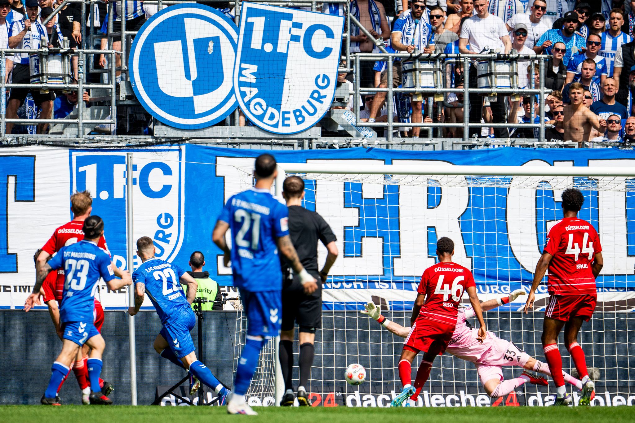 Magdeburg verhagelt Endes Premiere bei Fortuna Düsseldorf