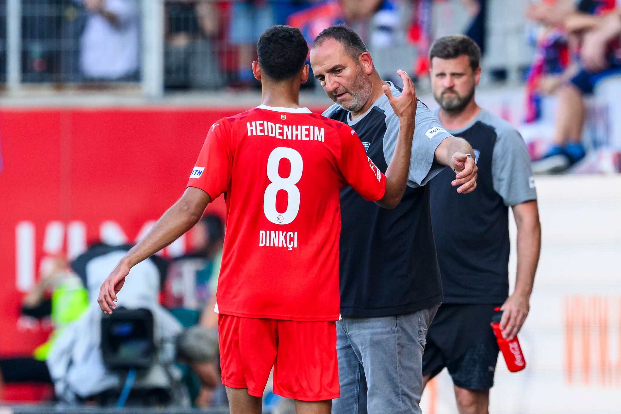 Heidenheim-Trainer lobt Dinkçis Umgang mit Schicksalsschlag
