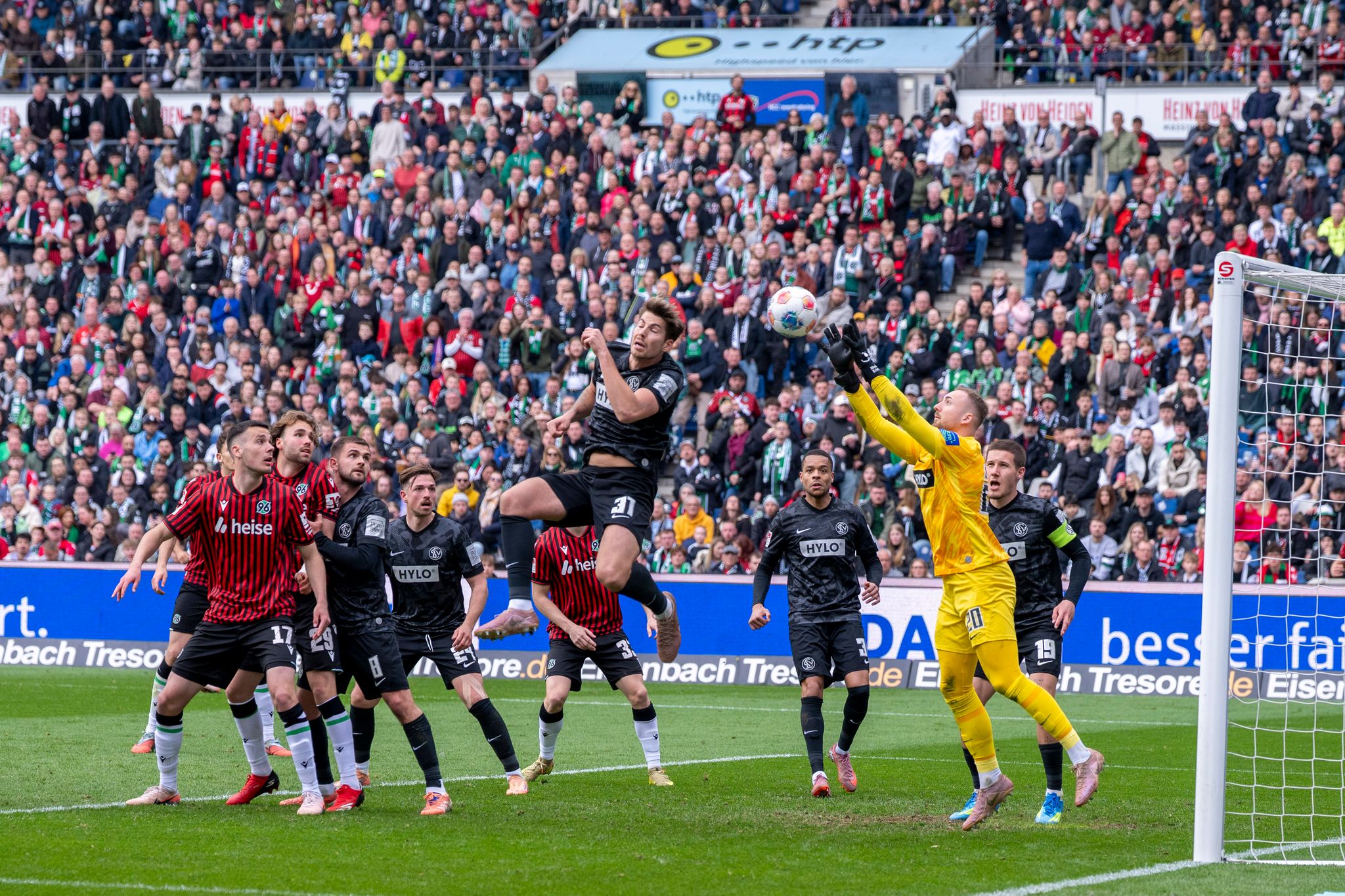 Remis im Topspiel: Hannover und Elversberg trennen sich 1:1