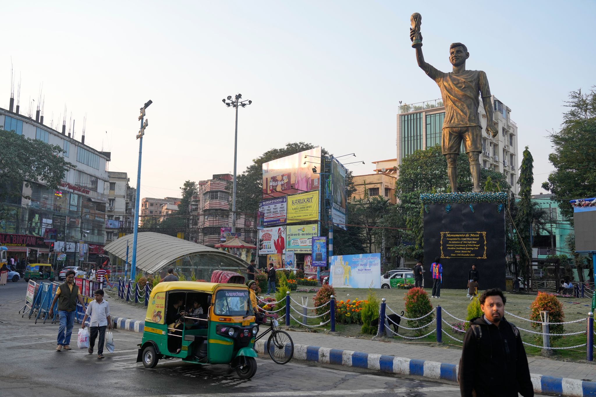 Sicherheitsgründe: Messi-Statue in Indien vor Demontage