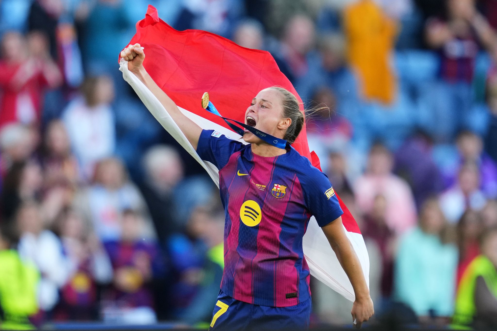 Pajor und Barça feiern: «Der beste Tag in meinem Leben»