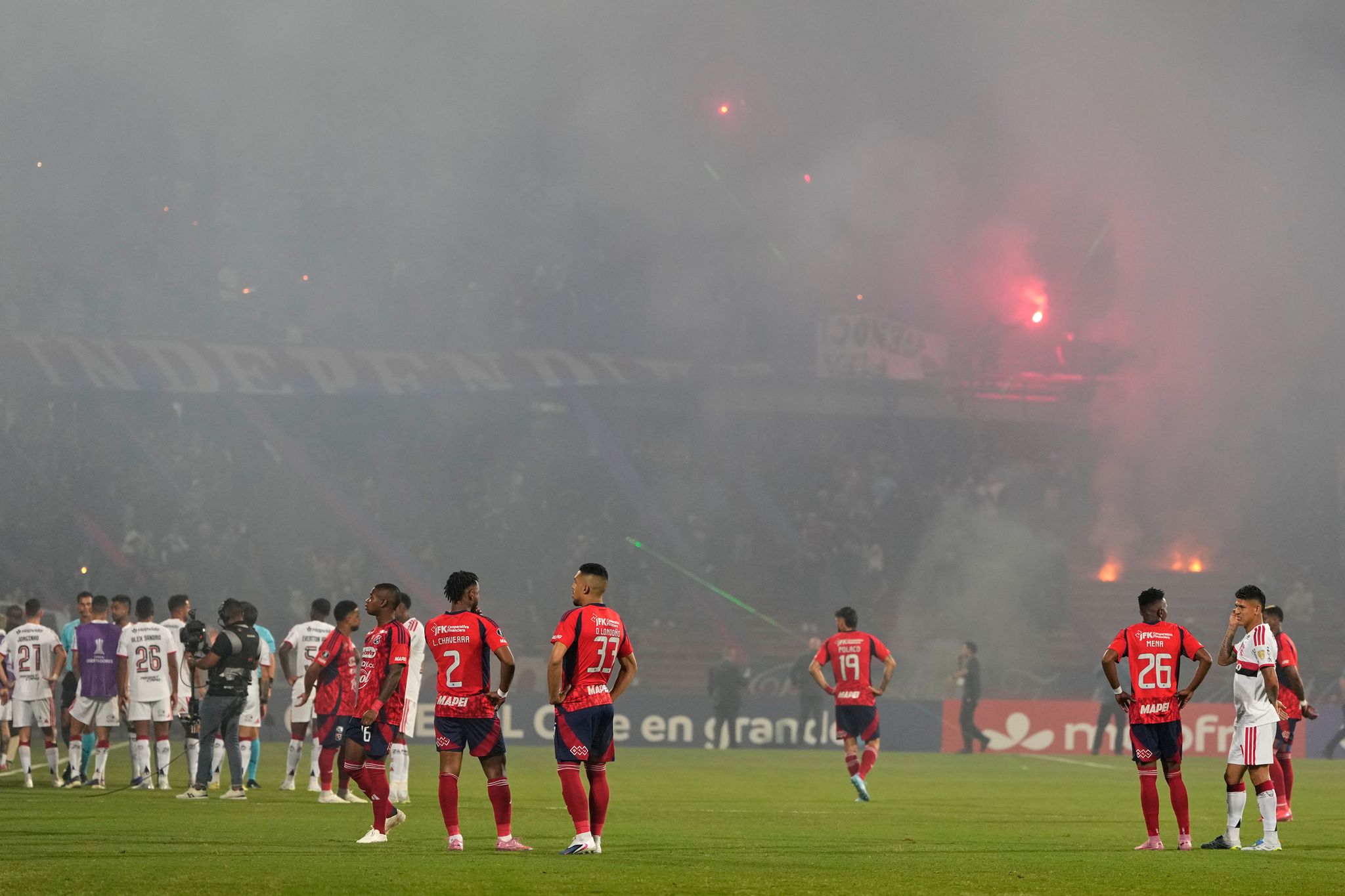 Fanproteste sorgen für Spielabbruch bei Copa Libertadores