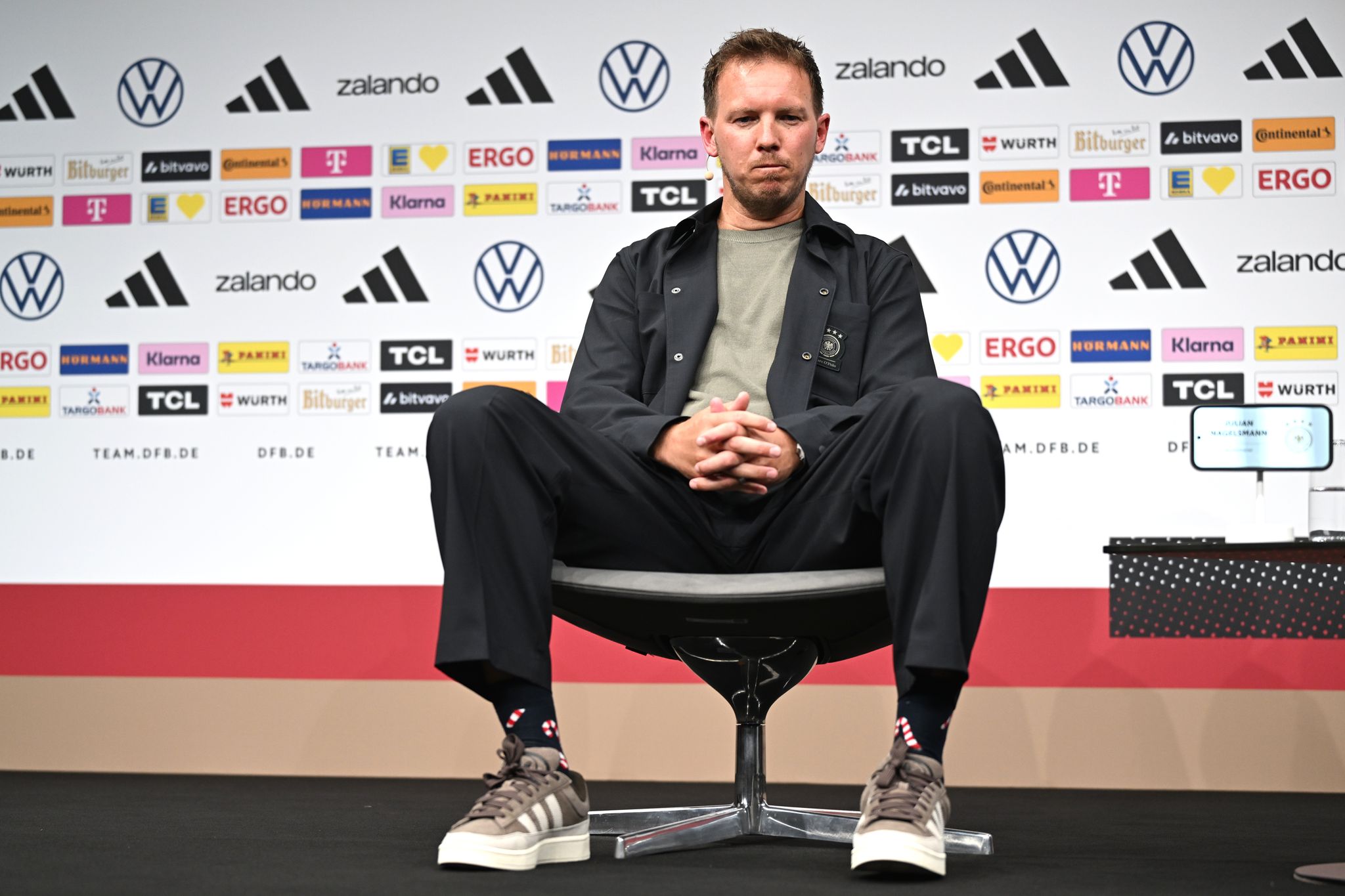 Nagelsmann und die Baumann-Socken: Eigentlich mit Herzen