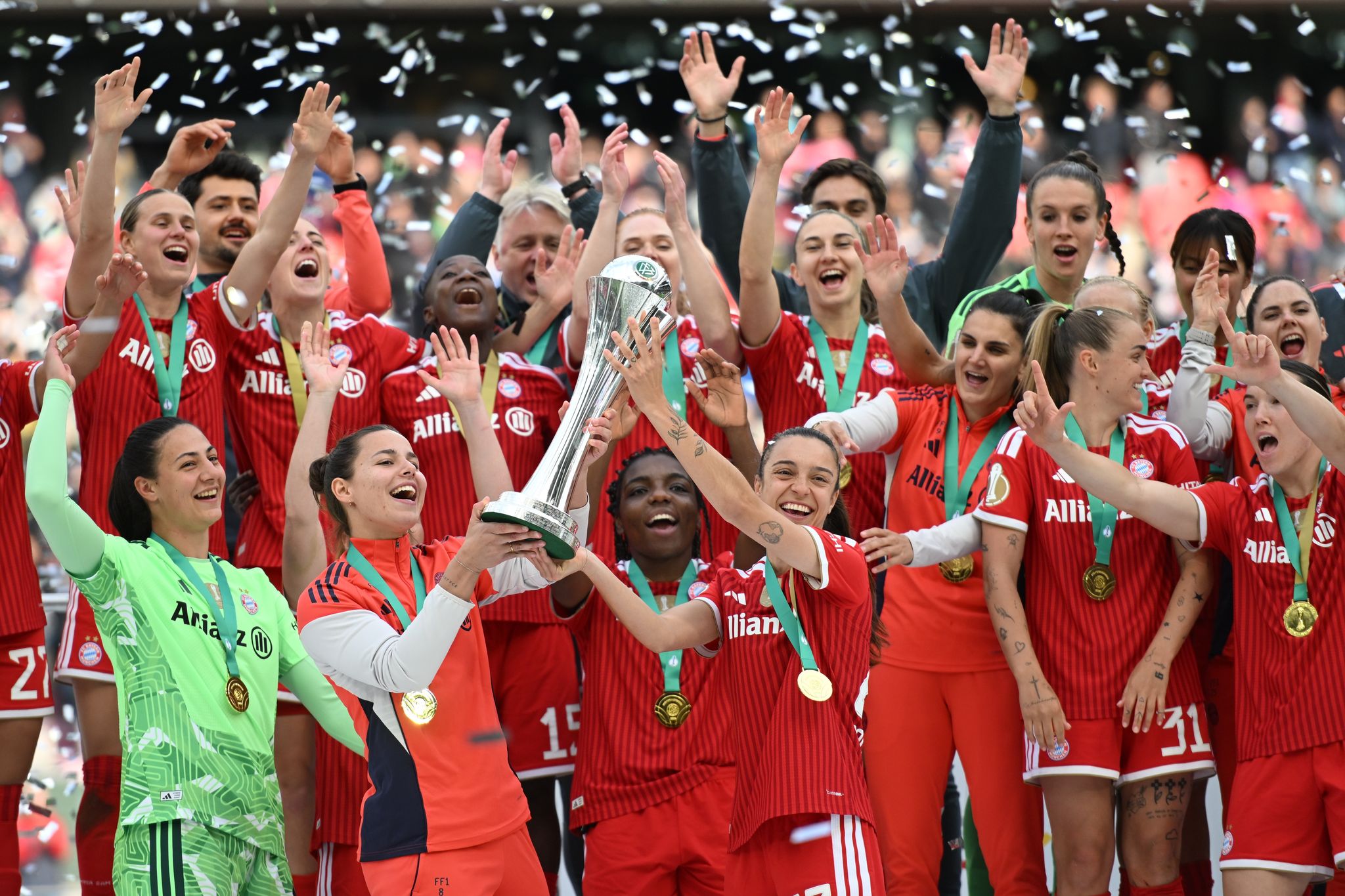 «Einfach überholt» – Double-Bayern distanzieren Wolfsburg