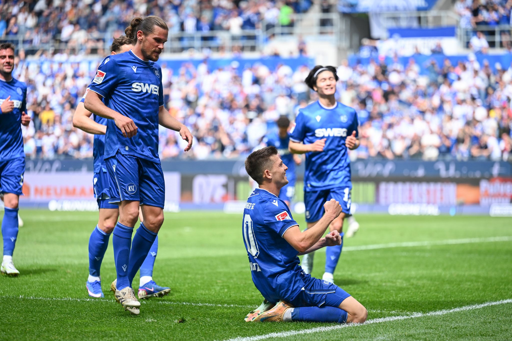 1:2 beim KSC: Lilien verabschieden sich aus Aufstiegsrennen