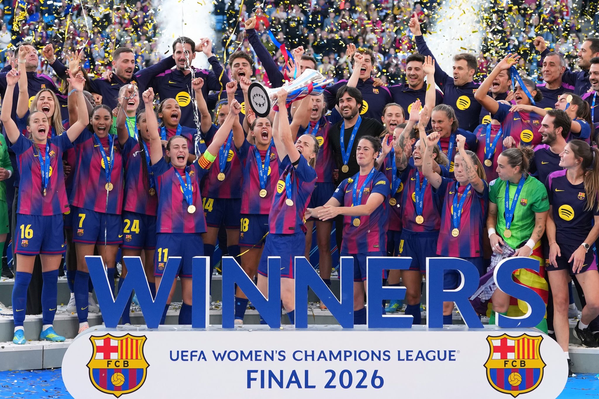 Pajor und Paralluelo: Barcelona gewinnt Champions League