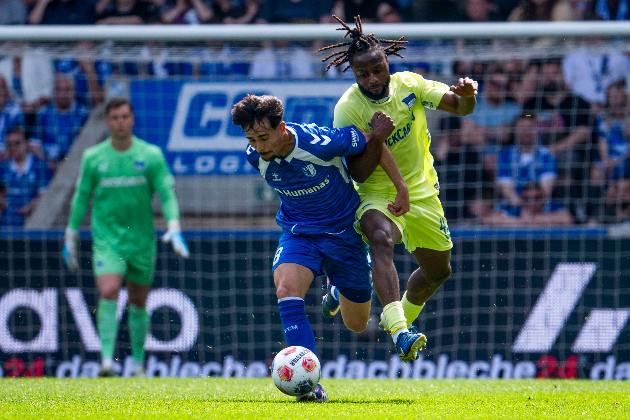 Magdeburg verlässt Abstiegsplatz nach Sieg gegen Hertha